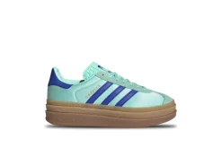 Adidas Gazelle Bold W Clear Mint Lucid Blue Gold Metallic