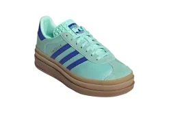 Adidas Gazelle Bold W Clear Mint Lucid Blue Gold Metallic
