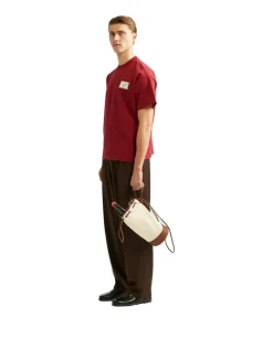 Ange Projects Label Tee Red