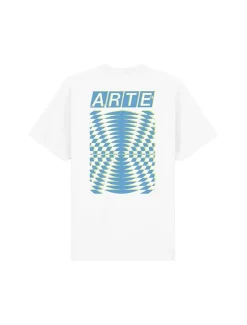 Arte Antwerp Abstract Back Print T-Shirt White