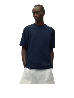 Arte Antwerp Abstract Back Print T-Shirt Navy