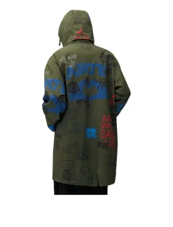 Arte Antwerp Art Saves Coat Dark Green