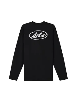 Arte Antwerp Back Circle Logo Longsleeve Black