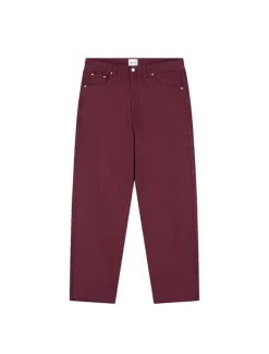 Arte Antwerp Back Pocket Graphic Pants Bordeaux