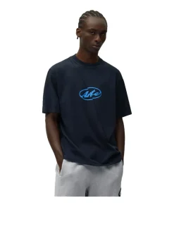 Arte Antwerp Circle Logo T-Shirt Navy