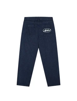 Arte Antwerp Circle Logo Pocket Pants Raw Denim