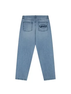 Arte Antwerp Circle Logo Pocket Pants Denim Bleach