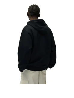 Arte Antwerp Circle Logo Zip Hoodie Black