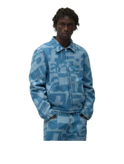 Arte Antwerp Denim Allover Jacket Raw Denim