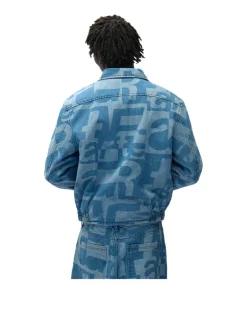 Arte Antwerp Denim Allover Jacket Raw Denim