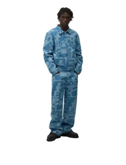 Arte Antwerp Denim Allover Pants Raw Denim