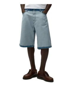 Arte Antwerp Denim Inside/Out Shorts Denim Bleach