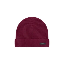 Arte Antwerp Label Beanie Bordeaux