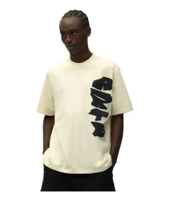 Arte Antwerp Side Logo T-Shirt Cream