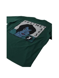 By Parra Nothing Please T-Shirt Pine Green