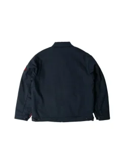 By Parra Pumping Gas Jacket Navy Blue