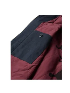 By Parra Pumping Gas Jacket Navy Blue