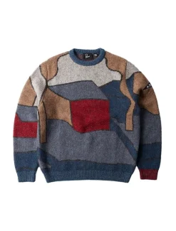 By Parra Your Street Knitted Pullover Blue