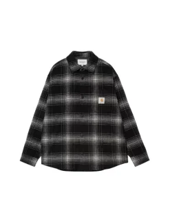 Carhartt WIP Brennan Shirt Jac Brennan Check Black Wax