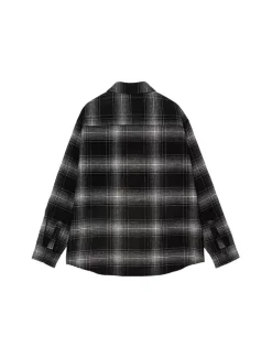 Carhartt WIP Brennan Shirt Jac Brennan Check Black Wax