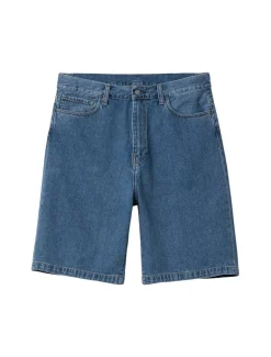 Carhartt WIP Landon Short Blue Heavy Stone Wash