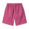 Carhartt WIP Rainier Short Magenta Garment Dyed