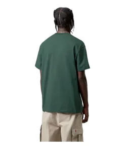 Carhartt WIP S/S American Script T-Shirt Kale Green