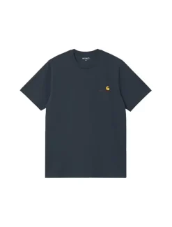 Carhartt WIP S/S American Script T-Shirt Deep Night