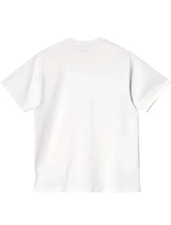 Carhartt WIP S/S American Script T-Shirt White