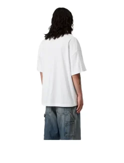 Carhartt WIP S/S Link Script T-Shirt White Black