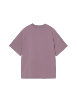 Carhartt WIP S/S Link Script T-Shirt Phlox White