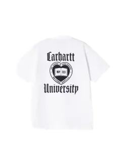 Carhartt WIP S/S Schooling T-Shirt White