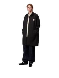 Carhartt WIP Webster Coat Black Black Rinsed