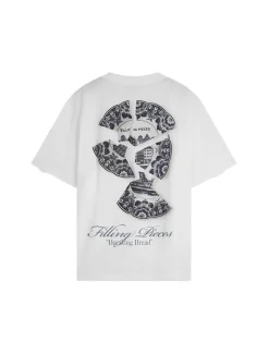 Filling Pieces Broken Plate T-Shirt White