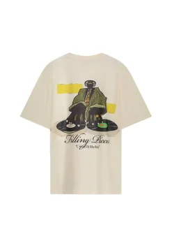 Filling Pieces DJ T-Shirt Antique White