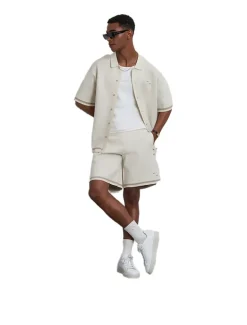 Filling Pieces Knit Short Classic Antique White