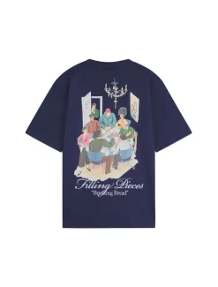 Filling Pieces T-shirt Supper Maritime Blue