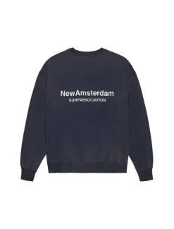 New Amsterdam Surf Association Logo Crewneck Navy