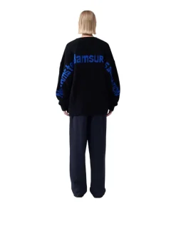 New Amsterdam Surf Association Line Name Knit Black Cobalt