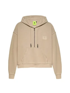 New Amsterdam Surf Association Half zip Hoodie Warm Sand