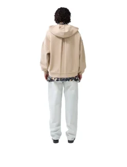 New Amsterdam Surf Association Half zip Hoodie Warm Sand