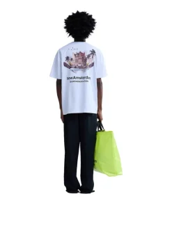 New Amsterdam Surf Association Tropical Tee White