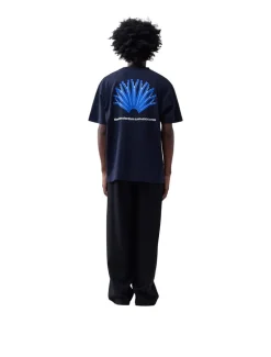 New Amsterdam Surf Association Back Zip Tee Navy