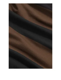 NN. 07 David Polo Sweatshirt Brown Stripe