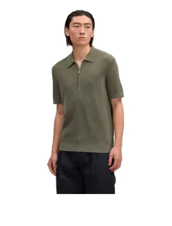 NN. 07 Hansie SS Half Zip Polo Capers