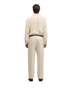 NN. 07 Kay Pleated Tailored Relaxed-Fit Trouser Ivory