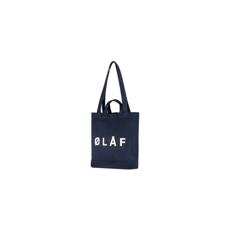 OLAF Corduroy Tote Bag Navy