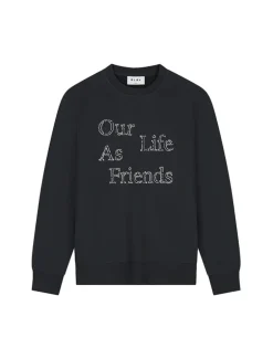 OLAF Crafted Friends Crewneck Charcoal