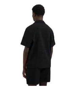 OLAF Fine Check Camp Shirt Black