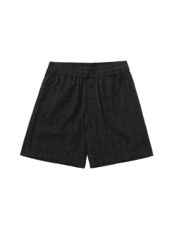 OLAF Fine Check Shorts Black